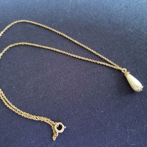Vintage Sarah Coventry GF Cultured Pearl Drop
